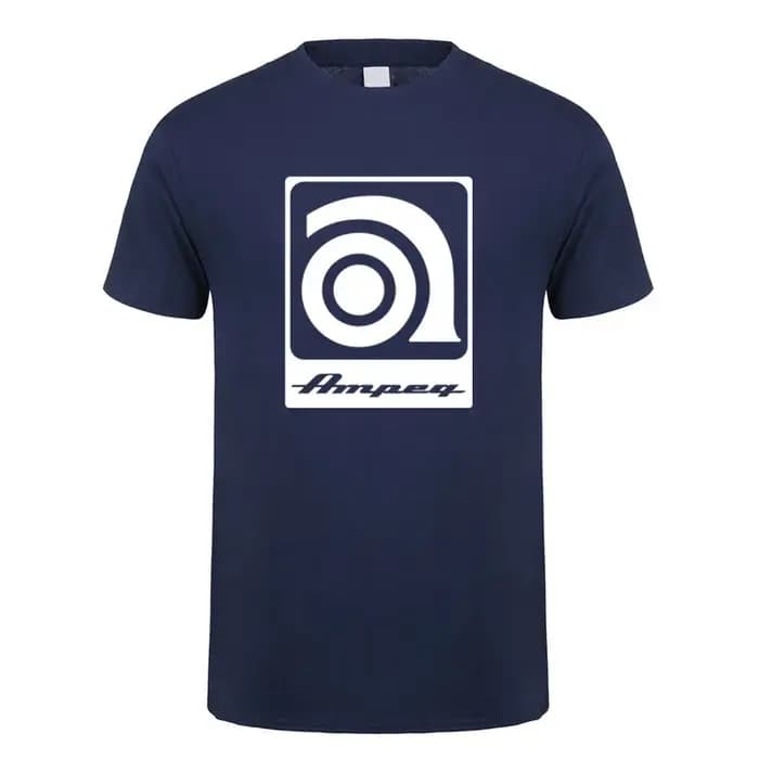 Ampeg musique Logo t-shirt hommes coton été à manches courtes drôle hauts