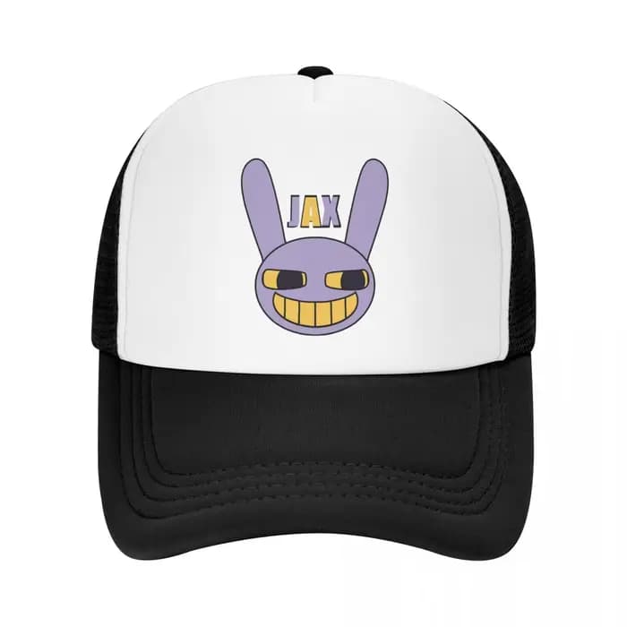 Casquette Jax With Name (The Amazing Digital Circus), casquette de baseball décontractée en maille,