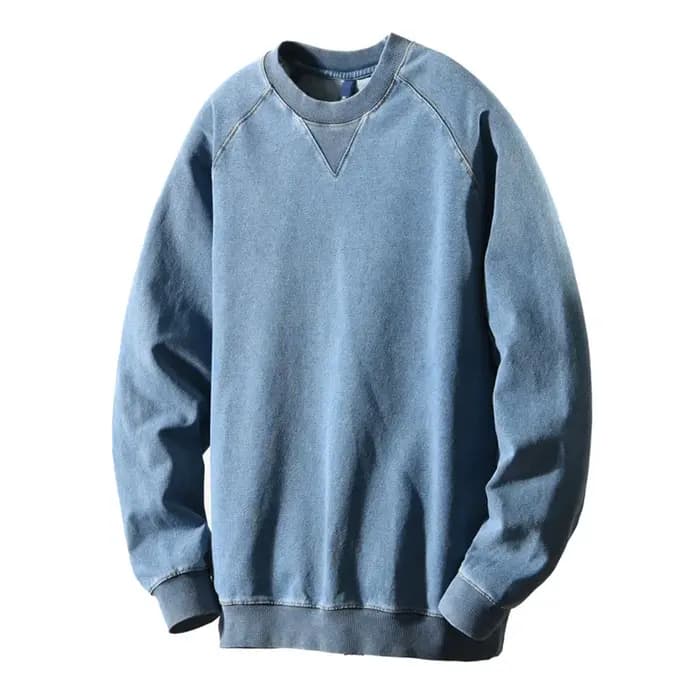 Sweat-shirt à capuche délavé style rétro américain pour homme
