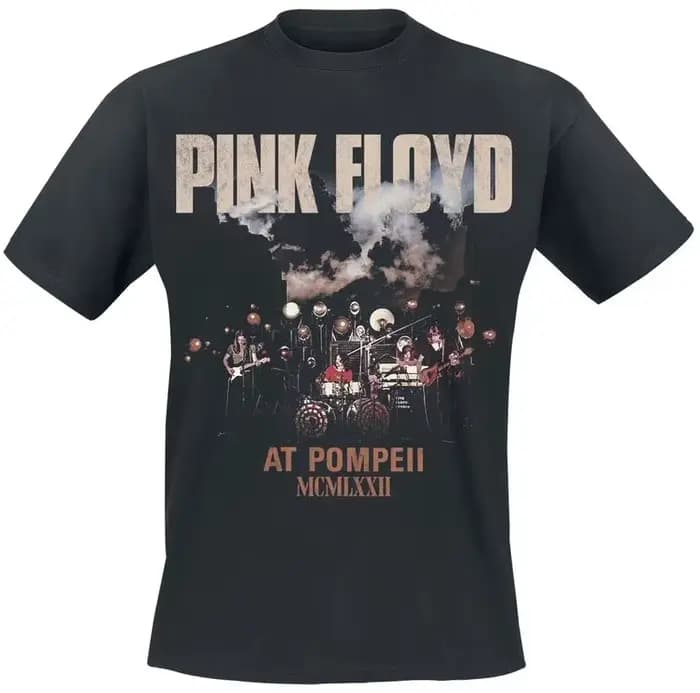 T-Shirt avec Logo Rainbow Pink Floyd Band, 100% coton, graphique, pour hommes et femmes, Streetwear d'été