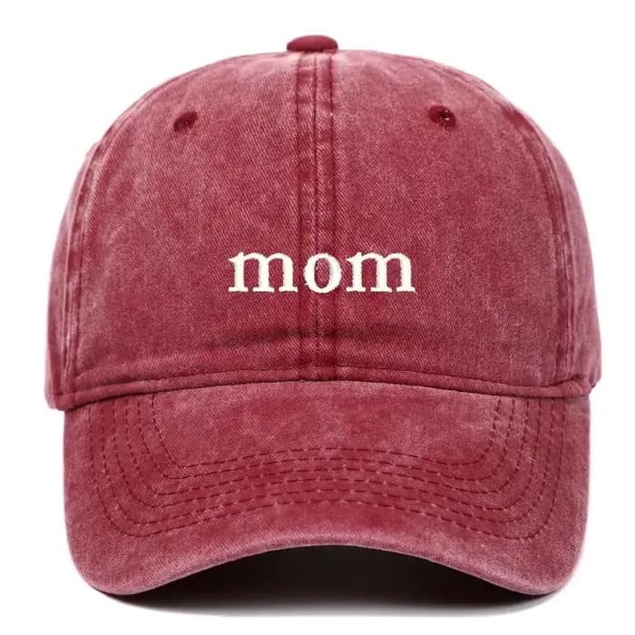 Casquette de baseball brodée tendance pour papa et maman