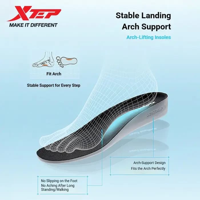 Xtep Basque 3.0 Chaussures rehaussantes 2026 pour Hommes – Tendance