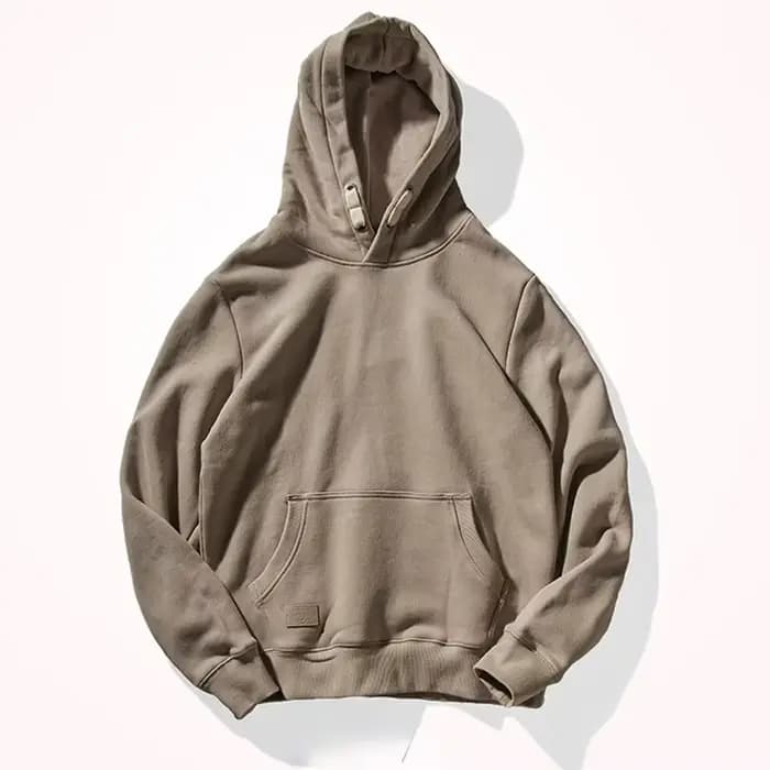 Rappile-Sweat à capuche cercle en laine épaisse pour hommes