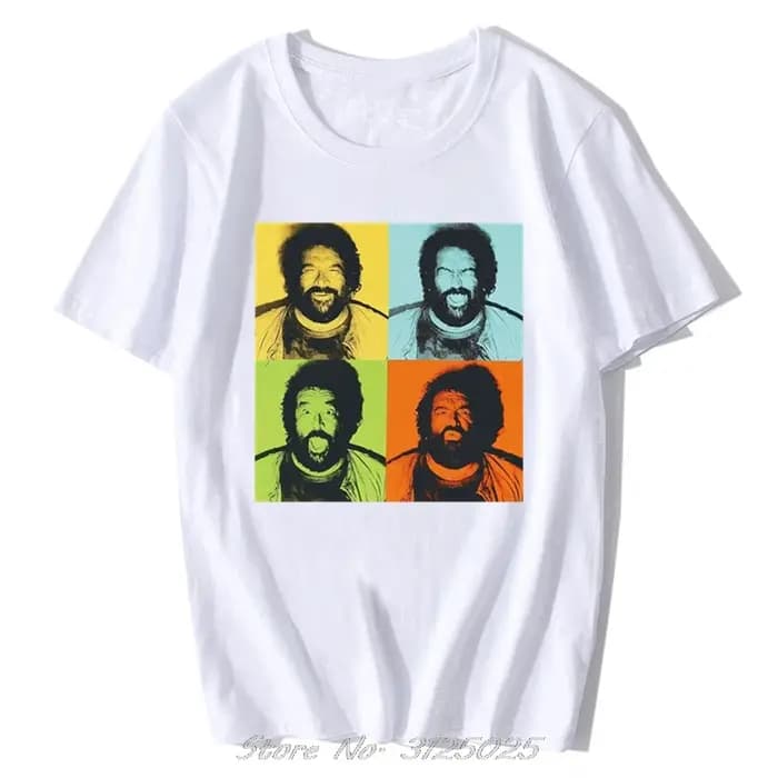 Bud Spencer Camiseta Pop Art hommes/femmes t-shirt hommes