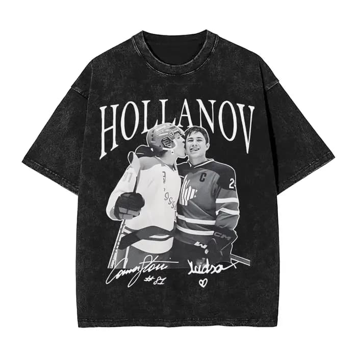 T-shirt Hollander Rozanov, rivalité tendance, t-shirts à manches courtes, style Y2K, hauts classique