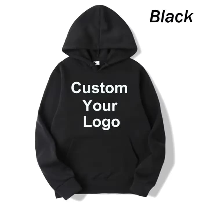 Sweat à capuche personnalisé avec votre logo pour hommes et femmes