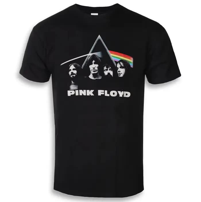 Pink Floyd 1994 North American Tour Print Streetwear T-shirt unisexe pour groupe de rock psychédélique