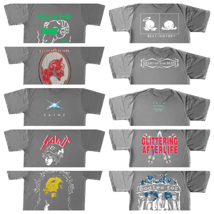 T-shirt à manches courtes imprimé Saint Trend