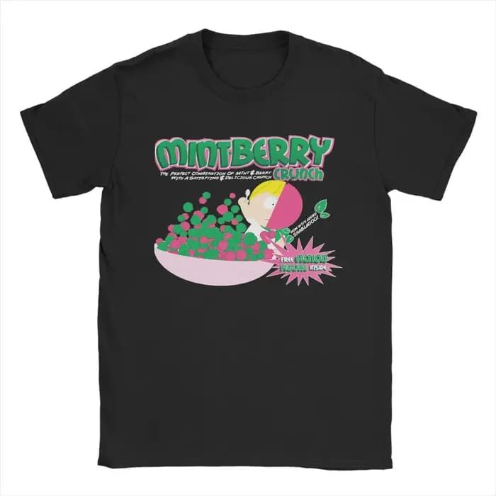 Souths parked Comedy Humorous Merch T-shirt pour hommes et femmes en pur coton imprimé Towelie Wanna Get High