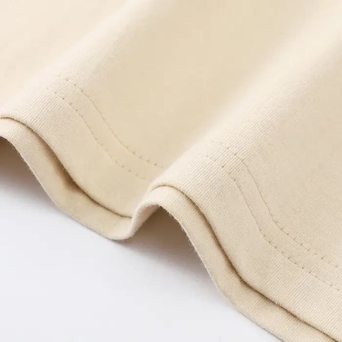 T-shirt unisexe en coton doux et ample à manches courtes