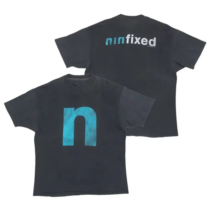 2026 NINE INCH NAILS - T-shirt à manches courtes pour hommes et femmes, style punk rock américain ré