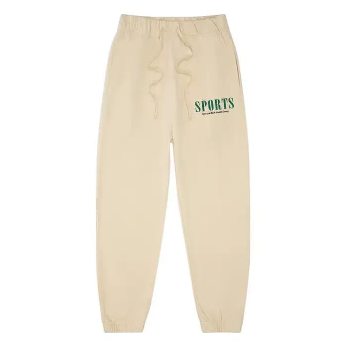 Pantalon de survêtement en coton éponge pour femme