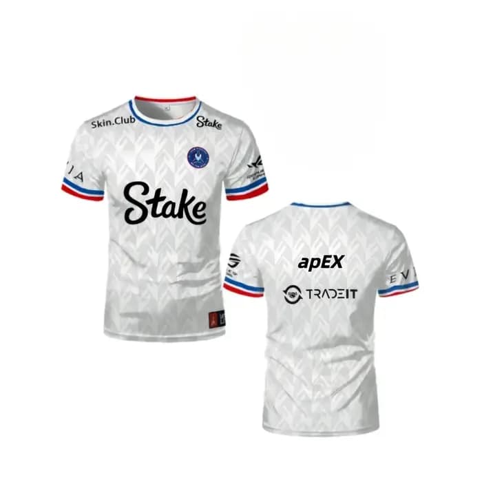 T-shirt col rond respirant pour Fans de l'équipe vitalité 2025 CS2 EPL