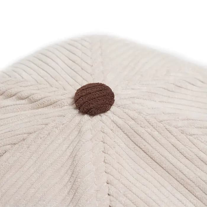 Casquette de Baseball en velours côtelé pour homme et femme