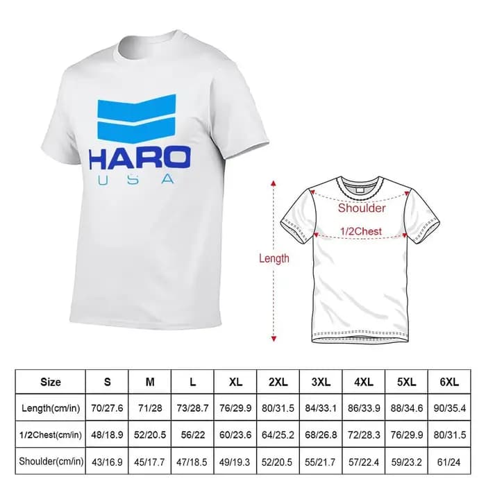 Vintage Haro Bmx T-Shirt anime T-Shirt hommes t-shirts graphiques T-Shirt