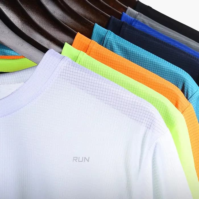 Été hommes séchage rapide course musculation chemises Sport gymnase t-shirt