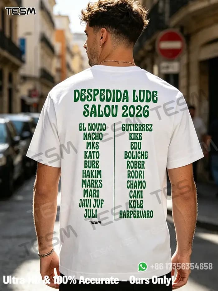 TESM T-shirt rétro en coton pour homme