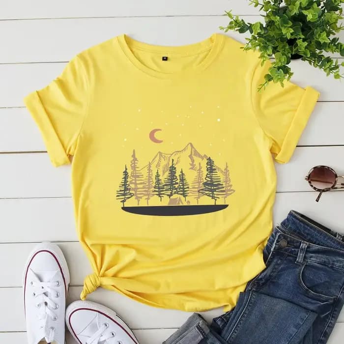 T-shirt manches courtes femme