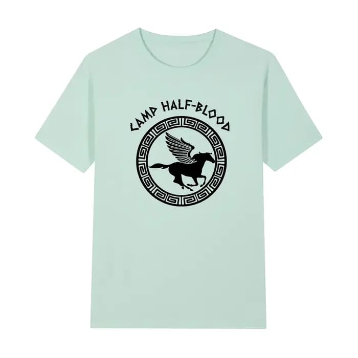 Percy Jackson Camp demi-sang Vintage T-shirt coton hommes