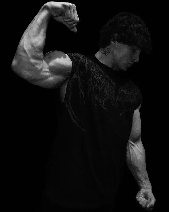 Breathedivinity - Marque de mode de rue américaine - T-shirt de sport et de fitness pour hommes en pur coton