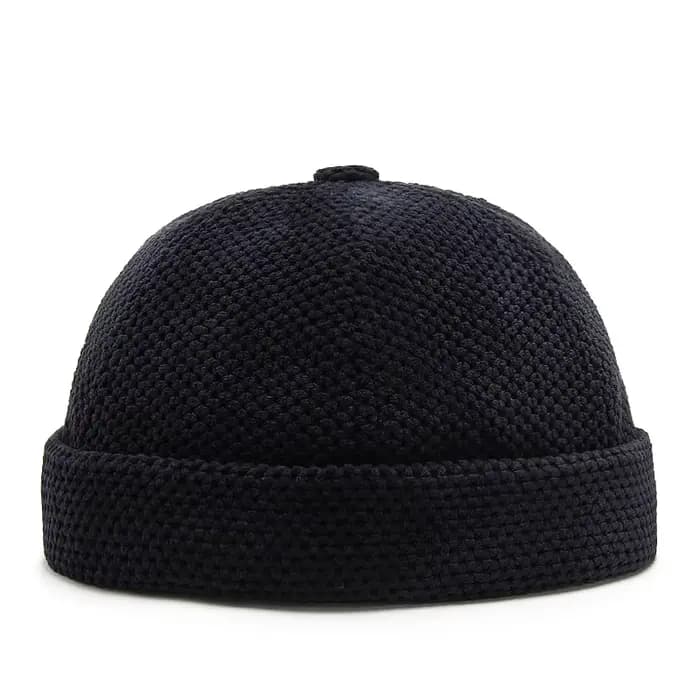 Bocca – bonnet dôme rétro pour hommes et femmes, chapeaux sans bords, Skullcap Docker Vintage réglab