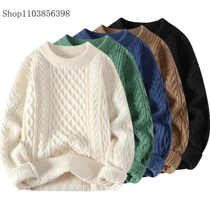 Marque chandails de noël hommes col rond pull