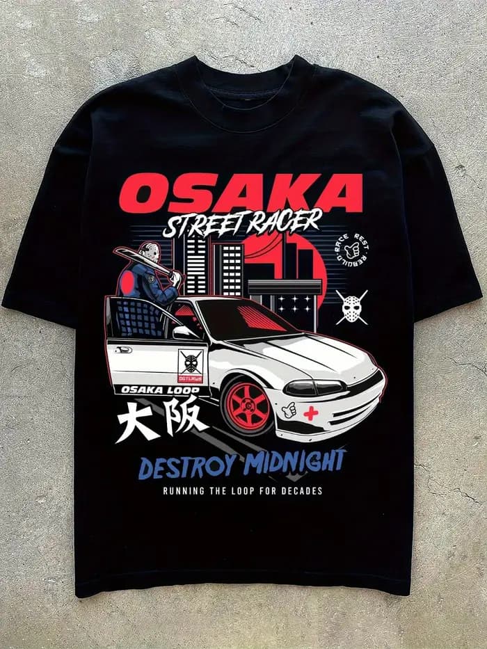 T-shirt JDM pour hommes