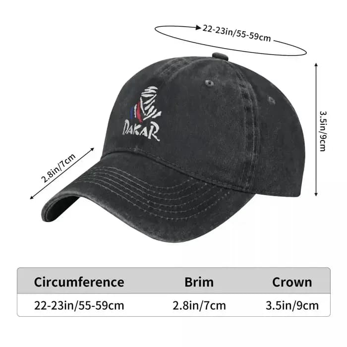 Racing D-Dakares France casquettes de Baseball Vintage en détresse lavé hors route chapeaux hommes femmes activités de