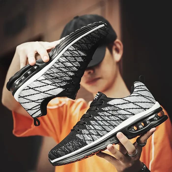 Hommes chaussures de course mode respirant en plein air