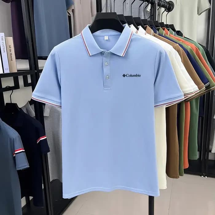 Polo haut de gamme avec broderie de lettres