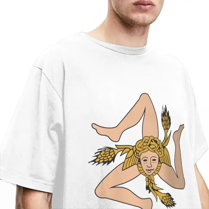 T-shirt col rond manches courtes pour homme