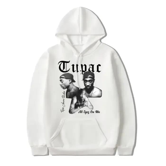 Rappeur Tupac 2pac sweat à capuche hommes femmes vêtements