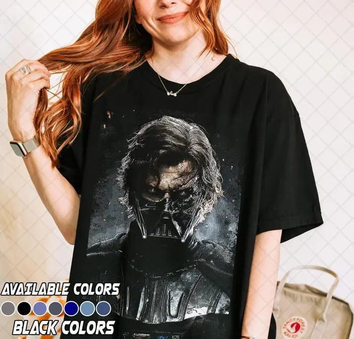 T-shirt Anakin Skywalker Dark Side, T-shirt graphique vintage Lord Sith, T-shirt rétro science-ficti