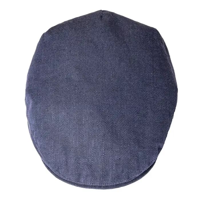 BOTVELA 100% lin casquette plate hommes femmes chevrons casquettes de gavroche conduite Bunnet Ivy chapeau Bakerboy chapeaux printemps été Boina