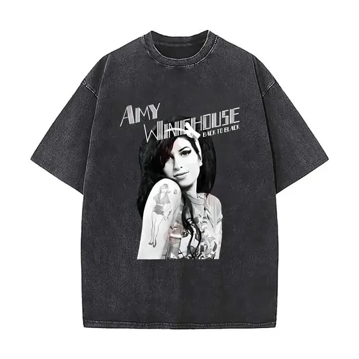 T-shirt Amy Winehouse du groupe de punk rock
