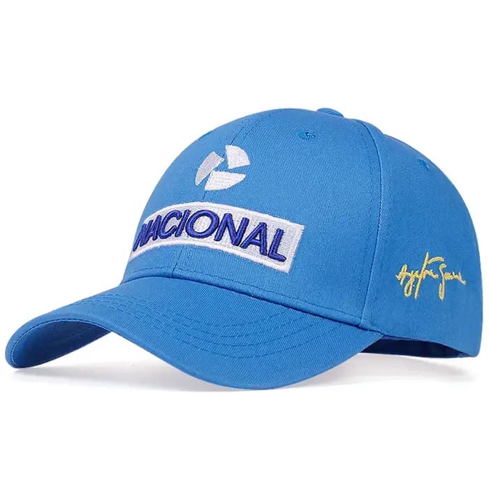 Ayrton Senna Racer – casquette brodée à la mode