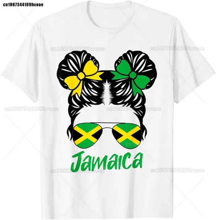 Rasta Reggae One Love Jamaica Rétro Vintage Sport Drapeau Jamaïcain T-shirts Graphique Coton Streetw
