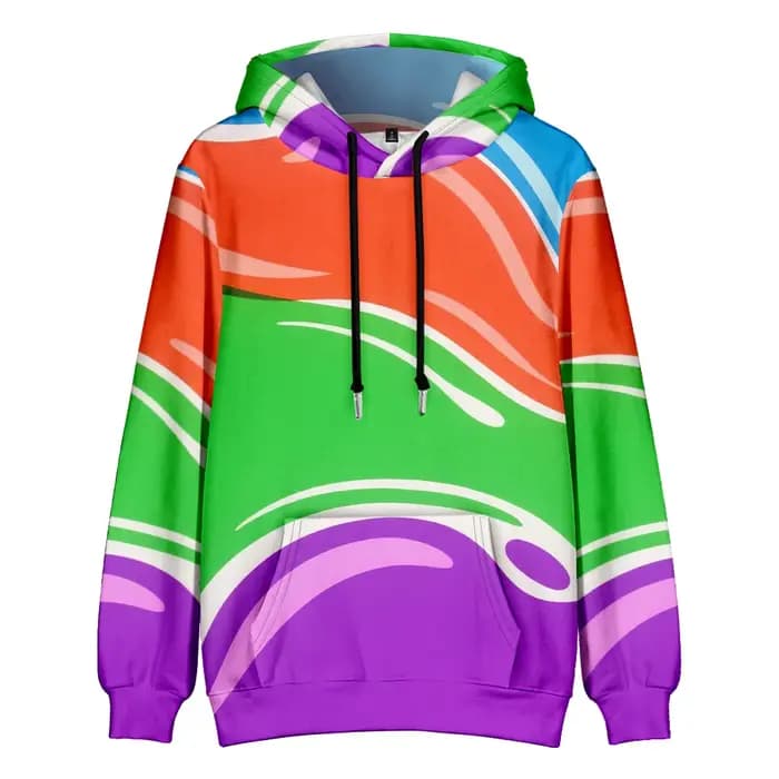 Sweat à capuche assorti à blocs de couleurs pour couples