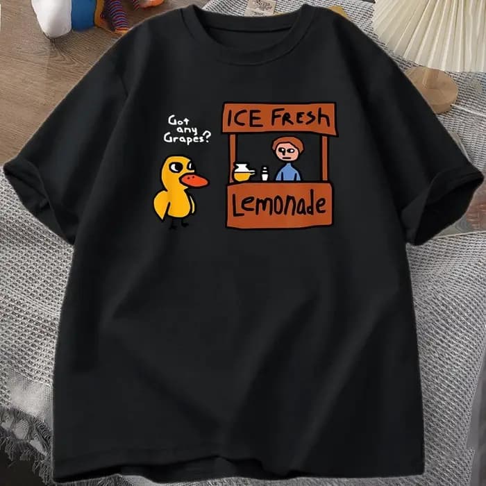 T-shirt à manches courtes et col rond pour hommes et femmes