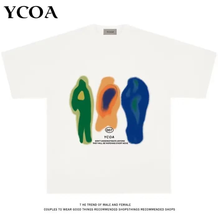 T-Shirt d'été en coton pour homme