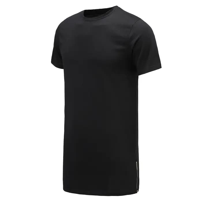 2025 blanc décontracté longue taille hommes T-Shirts Hip Hop hauts Extra longs T-Shirts pour homme p