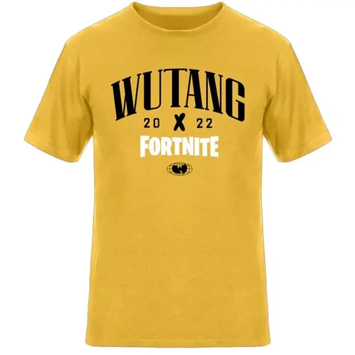 T-shirt décontracté du groupe de rap légendaire Wu-Tang Clan
