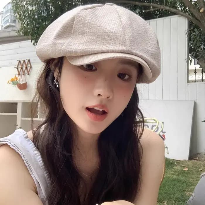 Harajuku Vintage casquettes Golf conduite soleil plat Cabbie casquette Peaky Blinder chapeaux pour femmes été printemps automne nuages béret Gorras