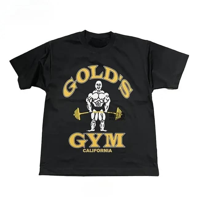 T-shirt à manches courtes pour hommes Gold's Gym Sports