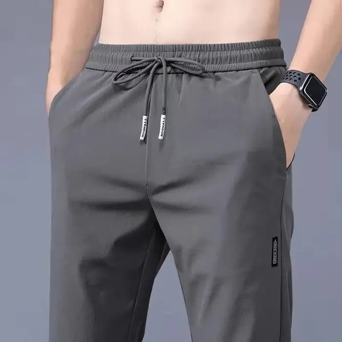 Pantalons pour hommes 2025 été nouveau noir gris mince affaires