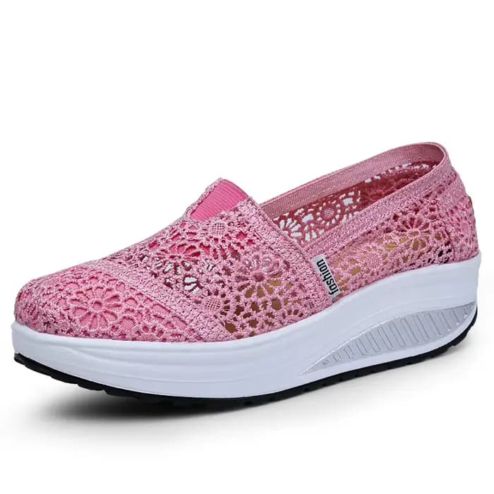 BeckyWalk-Chaussures décontractées en toile pour femmes