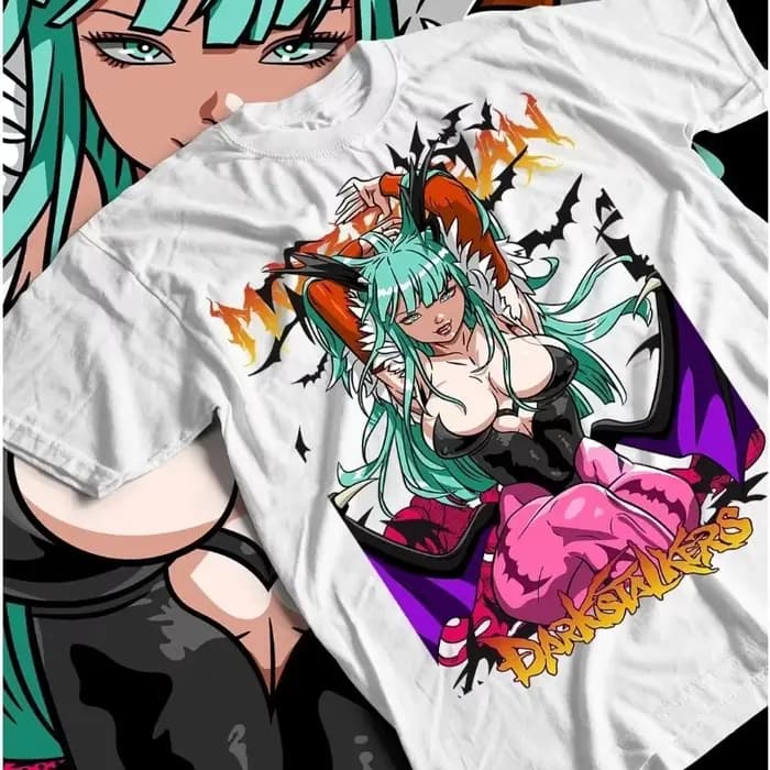 Vêtements pour hommes, T-shirt Morrigan Aensland