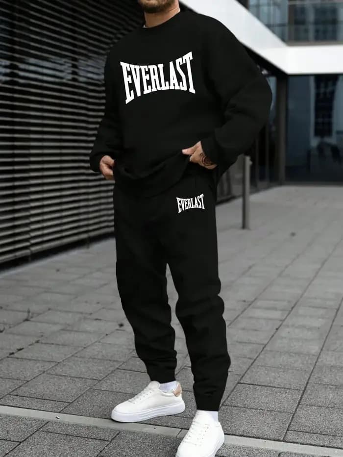 Jogging hommes survêtement imprimé sweat pantalons