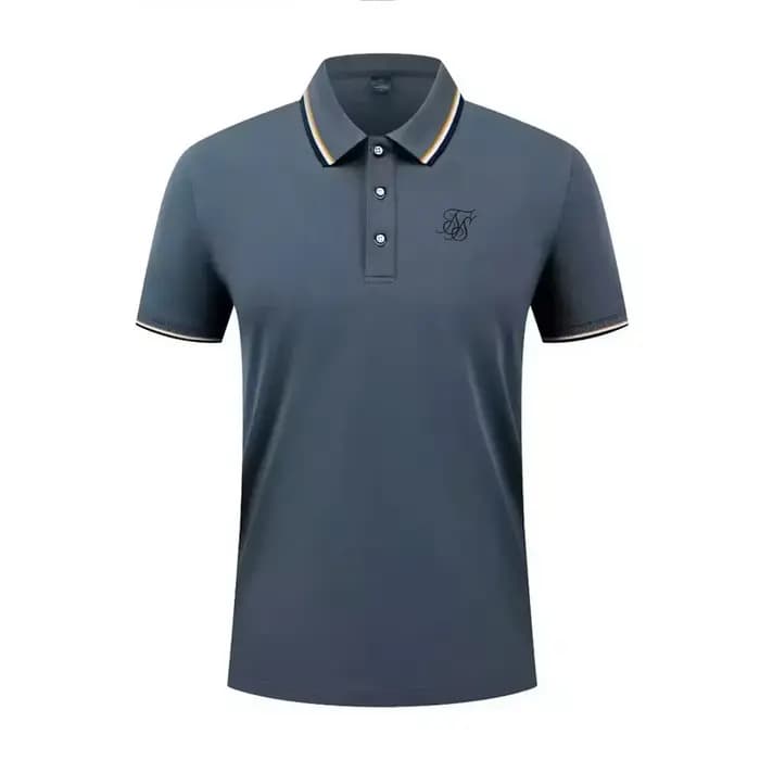 Polo à manches courtes haut de gamme pour hommes