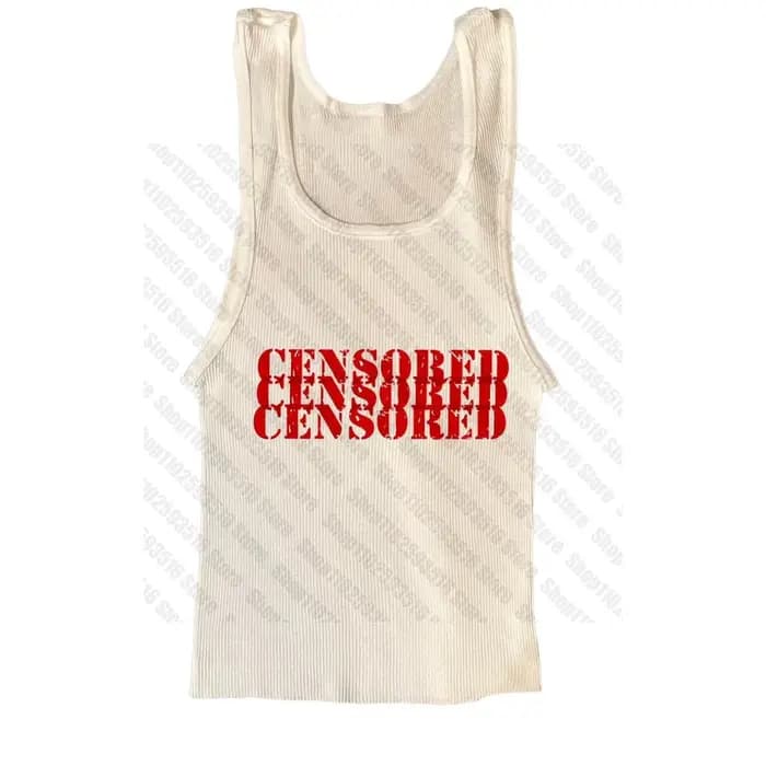 Haut court Emo pour femme